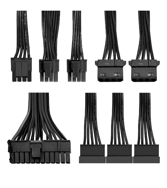 Блок питания 450W ExeGate 80 PLUS Bronze 450PPH-OEM (ATX, APFC, КПД 88% (80 PLUS Bronze), 12cm fan, 24pin, (4+4)pin, 2xPCI-E, 3xSATA, 3xIDE, black, RTL)