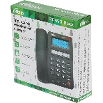 Телефон проводной Ritmix RT-550 черный, фото16