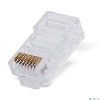 Коннектор RJ-45, Filum FL-NA-PLUG6-1 6 кат., 8p8c, 30 мкм, универсальный, для одножильного и многожильного кабеля, уп/100 шт, фото3