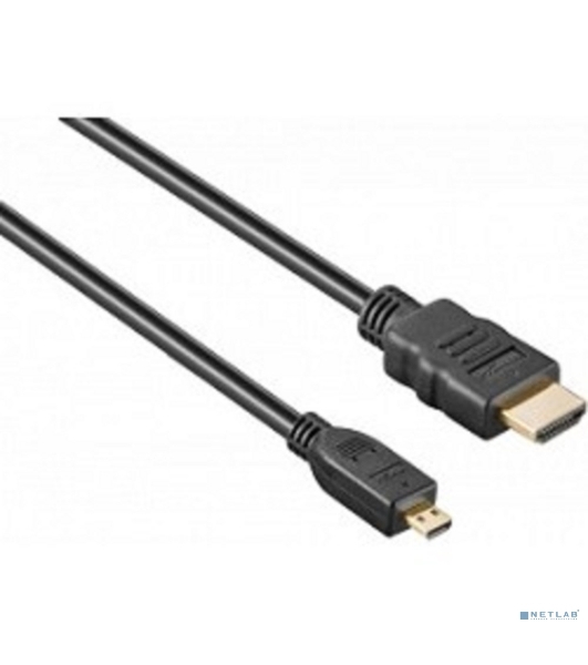 Кабель Exegate HDMI to microHDMI (19M -19M) 1.8м, ver1.4, позолоченные контакты