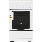Плита комбинированная Flama RK 23-121 W белый, конфорок 3 газовых и 1 электрическая, духовка 50 л, 50 см x 85 см x 60 см, фото3