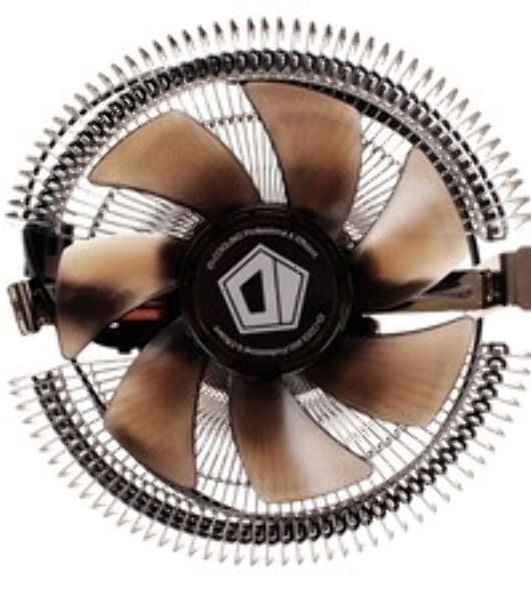 Кулер Cooler ID-Cooling DK-01 черный/серебристый 92мм алюминий 2500rpm 29db 95W 52мм