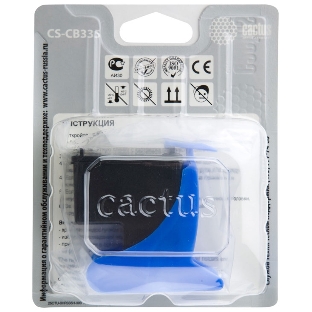 Картридж струйный Cactus CS-CB335 №140 черный (17 мл.) для HP DeskJet D4263/D4363; OfficeJet J5783/J6413