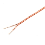 Акустический кабель Cablexpert CC-TC2x0,75-100M, прозрачный, 100 м, на катушке, фото 1