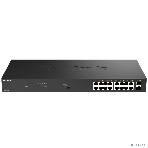 Коммутатор D-Link DGS-1018P/B1A, 16×1 Гбит/с + 2×1 Гбит/с SFP, неуправляемый, фото7