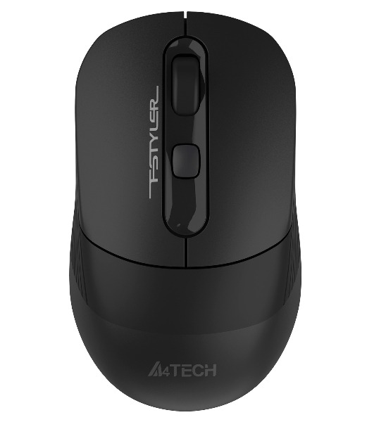 Мышь беспроводная A4Tech Fstyler FB10C черный, 2000 dpi, радиоканал, Bluetooth, USB, кнопки - 4