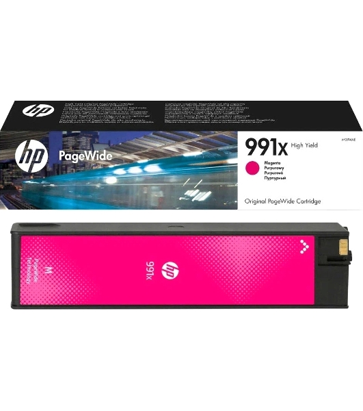 Картридж струйный HP 991X пурпурный PageWide Cartridge