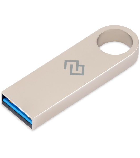 Флешка USB Digma DRIVE3 (DGFUL256A30SR), 256Gb, USB 3.0, R/W 120/50, серебристый