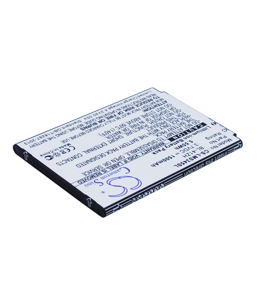 Аккумулятор CameronSino CS-LMS345SL BL-41ZH для LG L Fino D295, LG X220DS 3.7V, 1500mAh, 5.55Wh