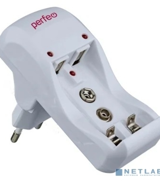 Зарядное устройство Perfeo PF_B4035 PF-VN-210 Ni-MH/CD, 220V, 2 слота, AA/AAA/9V, таймер