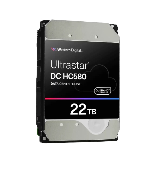 Жесткий диск серверный Western Digital 3.5' 24Tb Ultrastar DC HC580 WUH722424ALE604 SATA