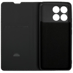 Чехол (клип-кейс) BoraSCO для Xiaomi POCO F6 Pro Silicone Case черный, фото4