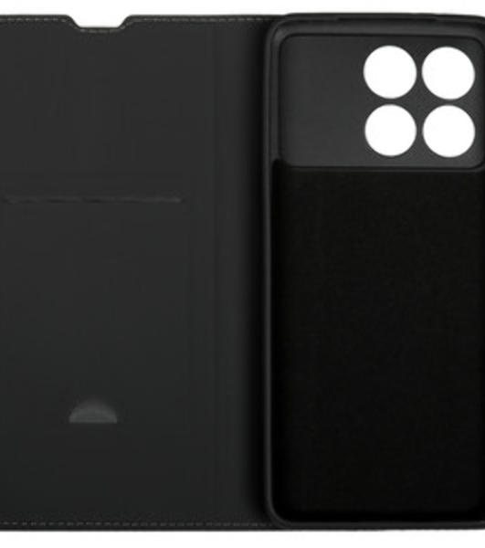 Чехол (клип-кейс) BoraSCO для Xiaomi POCO F6 Pro Silicone Case черный