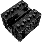 Кулер ID-COOLING SE-207-XT SLIM черный 120мм алюминий/медь 1800rpm 35db 4-pin 220W 135мм, фото14