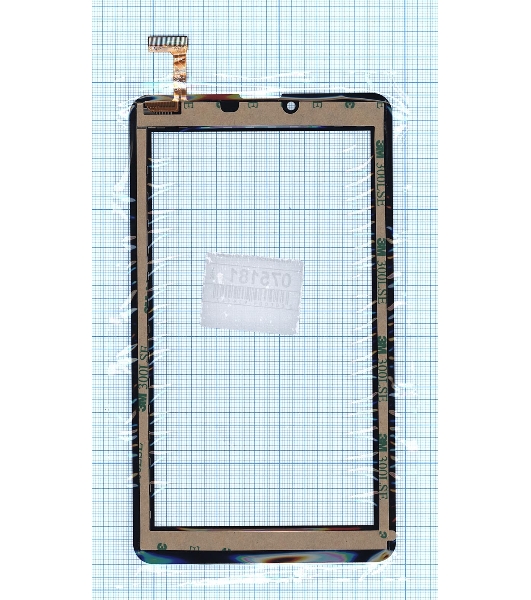 Сенсорное стекло (тачскрин) DEXP Ursus S270 3G, черное