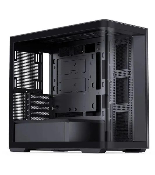 Корпус без блока питания Корпус JONSBO D300 Black MATX без БП, боковая панель из закаленного стекла, mini-ITX, micro-ATX, черный
