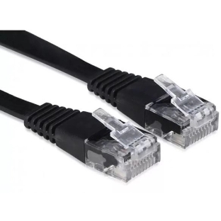Патч-корд Buro cat.5e molded 0.5м черный RJ-45 (m)-RJ-45 (m)