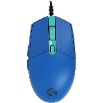 Мышь проводная Logitech G102 LIGHTSYNC синий, 8000 dpi, USB, кнопки - 6, фото19