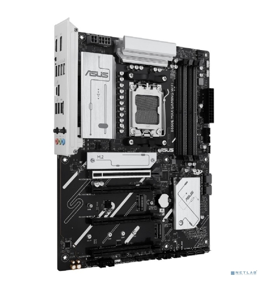 Материнская плата ASUS B650E MAX GAMING WIFI, AM5, AMD B650, 4xDDR5, 4xSATA, 3xM.2, 1xPCIe 5.0 x16, 1xPCIe 4.0 x16, 2xPCIe 3.0 x1, 1xDP, 1xHDMI, 1x2.5Gb LAN, Wi-Fi 6E, Bluetooth 5.3, 4xUSB-A 10Gbps, 1xUSB-C 10Gbps, 2xUSB-A 5Gbps, 2xUSB-A 2.0, 3x3.5 мм, 7.1, ATX
