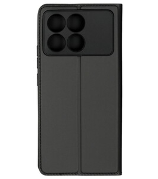 Чехол (клип-кейс) BoraSCO для Xiaomi POCO F6 Pro Silicone Case черный