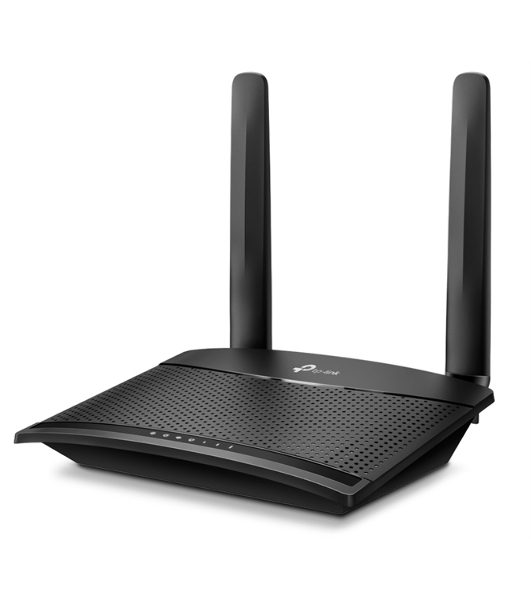 Роутер беспроводной TP-Link TL-MR100 N300 10/100BASE-TX/4G(3G) cat.4 черный