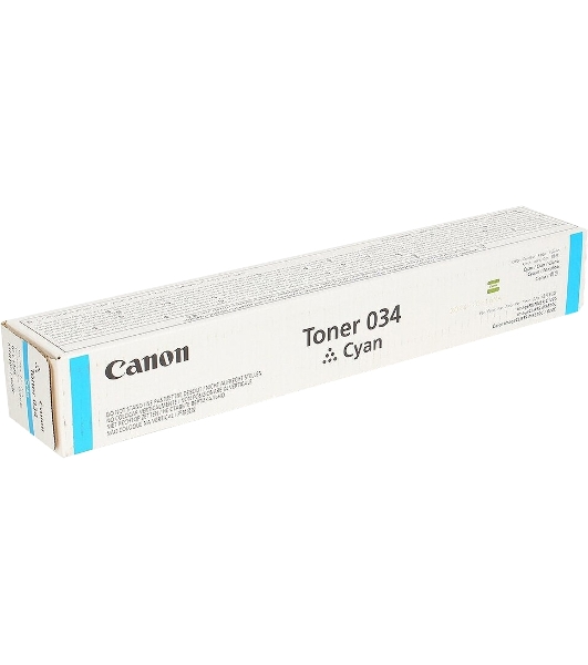Картридж лазерный Canon 034 (9453B001) голубой (12000 стр.) для Canon iR C1225iF