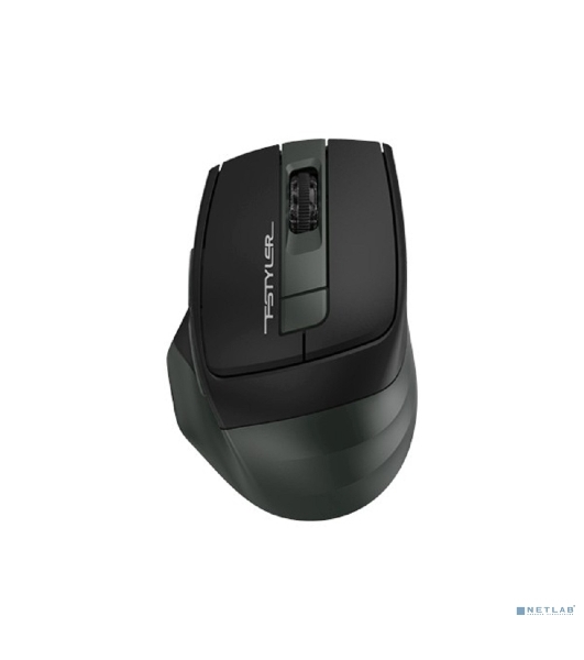 Мышь беспроводная A4Tech Fstyler FB35 зеленый/черный, 2000 dpi, радиоканал, Bluetooth, USB, кнопки - 6
