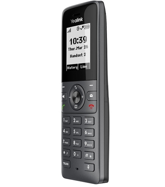 Телефон DECT-трубка Yealink W71H, экран 1.8', FNR, для W70B/W71P/W73P/W74P/W76P/W79P/W75/W80/W90