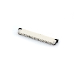 Разъем FPC Half Coverage Bottom Contact 1.0K-BX-28PWB 28 pin высота 2мм шаг 1мм, фото 1