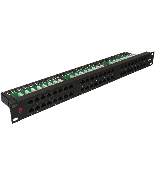 Патч-панель Sysmatrix PP 1901U.S485EU.M 19' 1U 48xRJ45 кат.5E