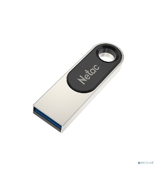Флешка USB Netac U278 (NT03U278N-008G-20PN), 8Gb, USB 2.0, R/W 50/10, серебристый/черный