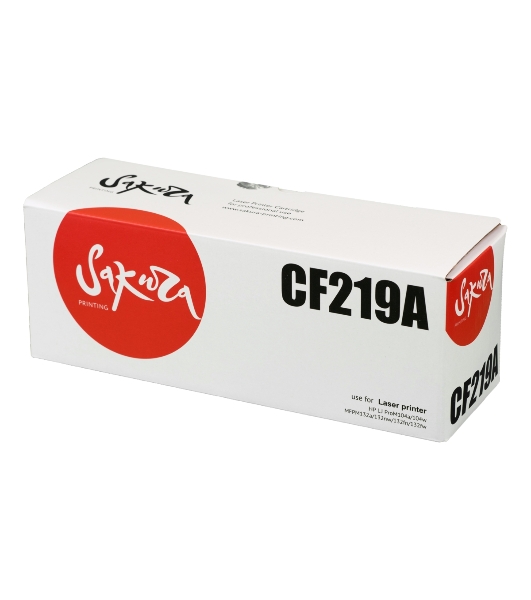 Фотобарабан Sakura CF219A для HP LJ Pro m104a/m104w/m132a/m132fn/m132fw/m132nw, 12 000 к