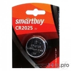 Батарейка Smartbuy CR2025/1B (12/720) (SBBL-2025-1B) (1 шт. в уп-ке), фото 1