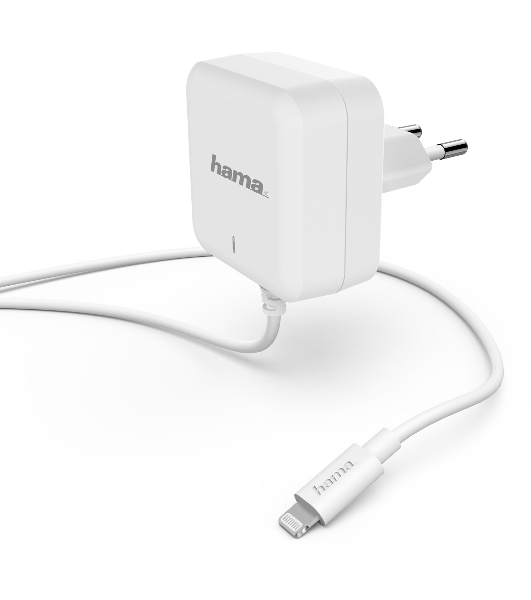Сетевое зар./устр. Hama H-183318 3A PD для Apple белый (00183318)