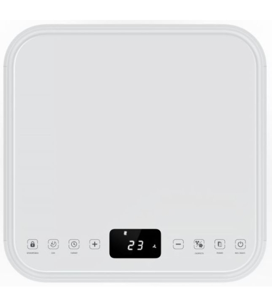 Мобильный кондиционер Royal Clima RM-TS17CH-E 5800 BTU, 17 м², 52 дБ, охлаждение, осушение, белый