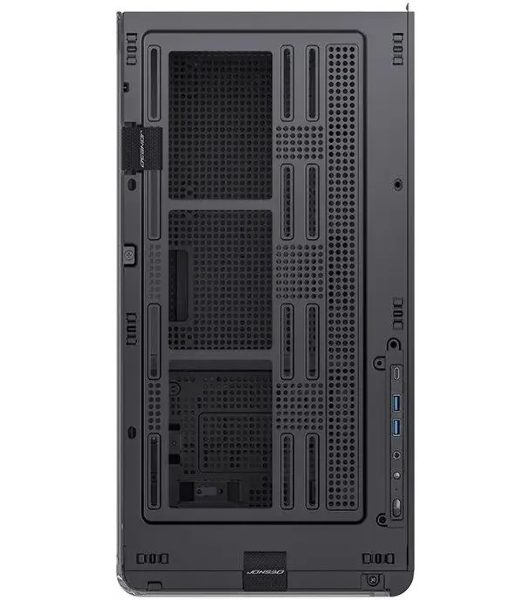 Корпус без блока питания Корпус JONSBO D300 Black MATX без БП, боковая панель из закаленного стекла, mini-ITX, micro-ATX, черный