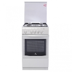 Плита газовая De Luxe 5040.36Г (КР) белый, конфорок 4 шт, духовка 43 л, 50 см x 85 см x 50 см, фото3