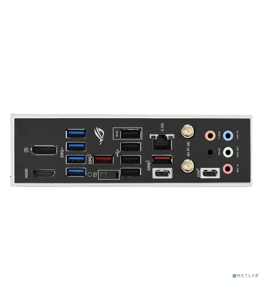 Материнская плата ASUS ROG STRIX B650E-F GAMING WIFI, AM5, AMD B650, 4xDDR5, 4xSATA, 3xM.2, 1xPCI-E 5.0 x16, 1xPCI-E 4.0 x4, 2xPCI-E x1, 1xHDMI, 1xDP, 1x 2.5Gb LAN, 4xUSB-A 2.0, 4xUSB-A 3.2 Gen 1, 2xUSB-A 3.2 Gen 2, 1xUSB-C 3.2 Gen 2, 1xUSB-C 3.2 Gen 2x2, 5x3.5 мм, 7.1, ATX