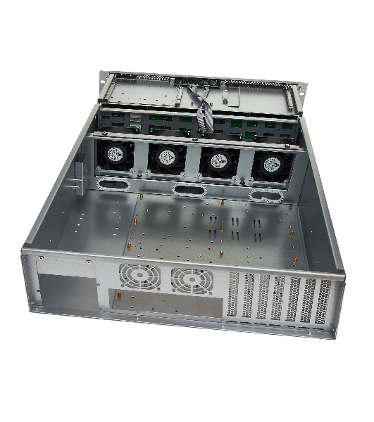 Серверный корпус ExeGate Pro EX281299RUS 3U660-HS16 (RM 19', высота 3U, глубина 660, БП 2U-500ADS,16xHotSwap, USB)