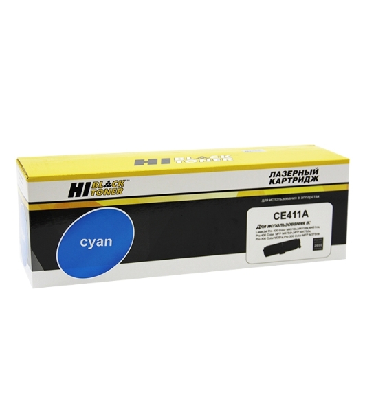 Картридж HP CLJ Pro 300 Color M351/M375/Pro400 Color/M451/M475 (Hi-Black) CE411A, C, 2,6K      