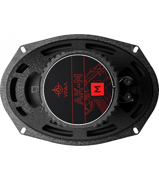 Колонки автомобильные Ural АК-М М (без решетки) 280Вт 92дБ 4Ом 15x23см (6x9дюйм) (ком.:2кол.) коаксиальные однополосные