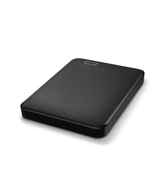 Внешний HDD 2.5' Western Digital Elements Portable, 5TB, USB 3.2 Gen 1 Type-A, 5400 rpm, черный