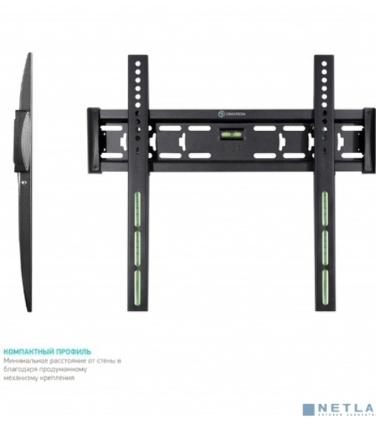 Кронштейн ONKRON FM5/32-55'' макс 400x400 наклон 0º от стены: 29мм макс вес 56,8кг