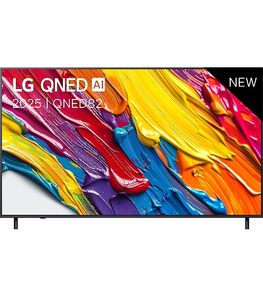 Телевизор LG 75' 75QNED82A6B черный титан Edge LED QNED 4K UHD 60Hz Smart TV WebOS 2GB/8GB