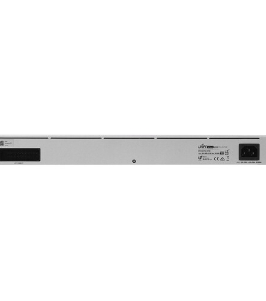 Коммутатор USW-Pro-24-POE-EU Ubiquiti UniFi Switch Pro 24 PoE 16x GLAN PoE+, 8x GLAN PoE++ (до 64 Вт на порт), 2x SFP+, раздает до 400 Вт