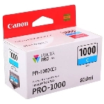 Картридж струйный Canon PFI-1000 C для IJ SFP PRO-1000 WFG. Голубой. 80 мл., фото2