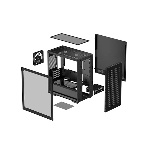 Компьютерный корпус Deepcool CH370 черный без БП mATX 1x120мм 1xUSB 2.0 1xUSB 3.0 audio bott PSU, фото15