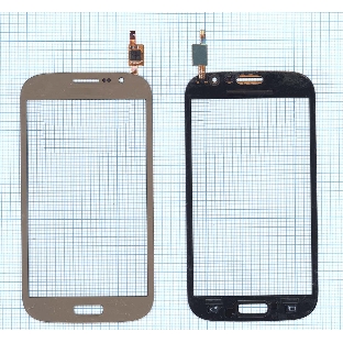 Сенсорное стекло (тачскрин) для Samsung Galaxy Grand Neo Duos GT-I9060 золотистое