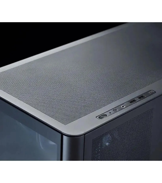 Корпус без блока питания Корпус JONSBO D300 Black MATX без БП, боковая панель из закаленного стекла, mini-ITX, micro-ATX, черный