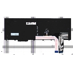 Клавиатура для ноутбука Lenovo Thinkpad P16s T16 gen1 черная, фото 1